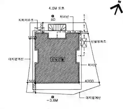 한남동 426 배치도 이미지